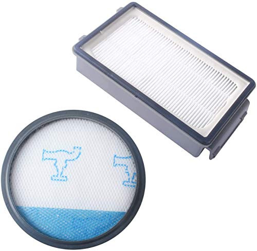 Poweka Schuimfilter en HEPA-filter compatibel met Rowenta Tefal Moulinex