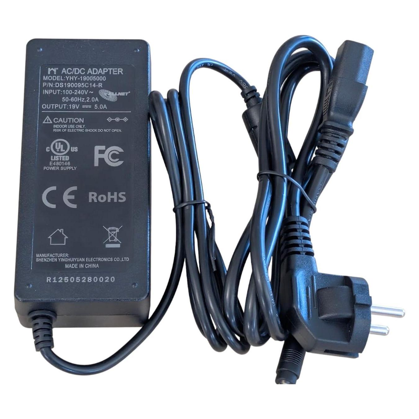 Allnet Ersatznetzteil 19V/5A EU Type (PSU19V/5A_5,5_2,1MM)