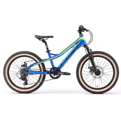 Jugendfahrrad BIKESTAR Gr. 28, blau (blau, grün), Fahrräder, Kinder, 28cm, 20 Zoll (50,80cm)
