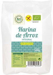 Sol Natural Brown Rice Flour without Gluten Bio 500 gr