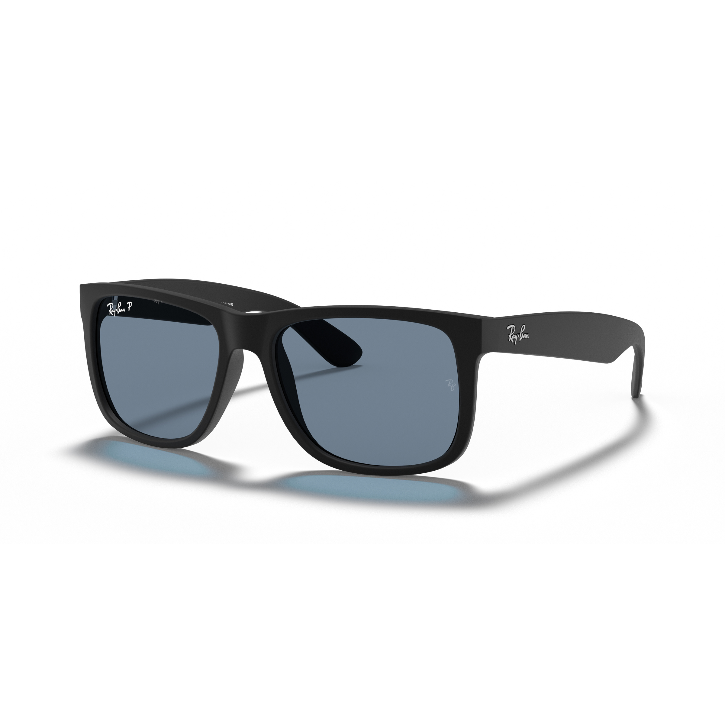 Ray Ban Justin Sonnenbrille Sonnenbrillen rubber black-dark blue Lifestyle