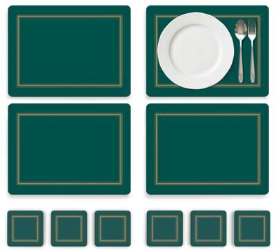 "Pimpernel Cork Placemat Coaster Set - 1"" H x 4"" L x 4"" W"