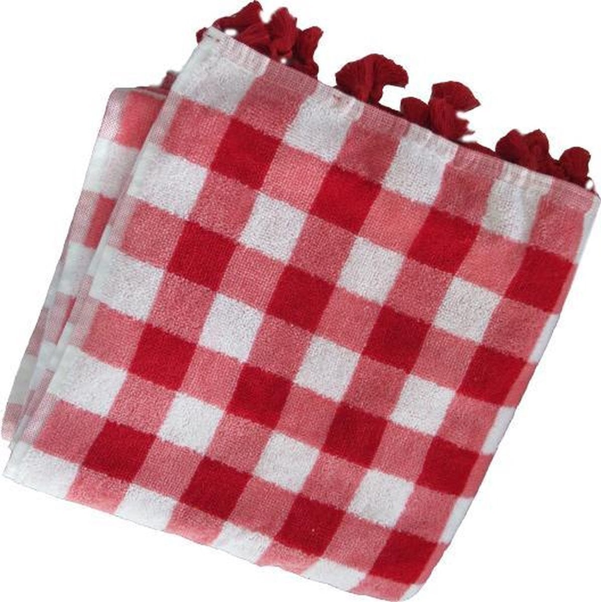 Covers & Co Dora Badlaken - Rood - 70 x 130 cm