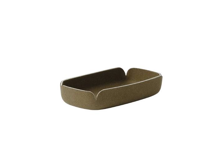 Muuto - Restore Tablett 28 x 15,5 cm, braun-grün