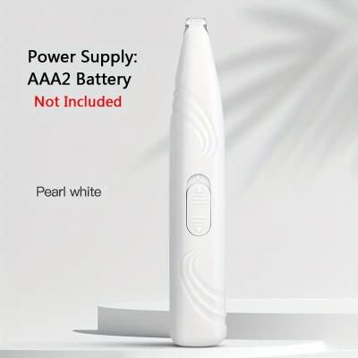 Youfap Market Electric Pet Shaver, Clipper For Cats And Dogs, Foot Hair, Buttocks Hair, Safe Grooming For Pets white