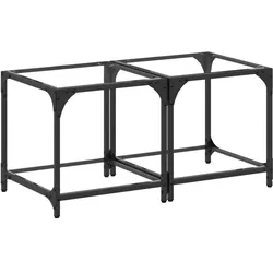 vidaXL, Couchtisch + Beistelltisch, Haronia (40 x 40 x 40 cm)