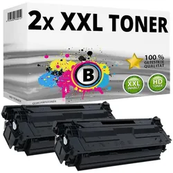Druckfuxx, Toner, 2x TonerN für HP 508X für LaserJet M552 M553 M577 Schwarz Set