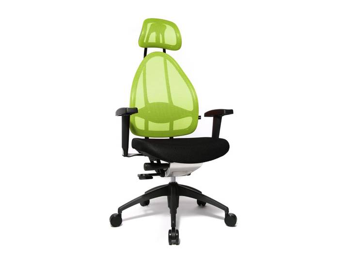 Bürostuhl Topstar Open Art 2010 mit 2D Armlehnen, Grün/Schwarz, Neu, Ergonomischer Stuhl - ideal für flexibles Arbeiten