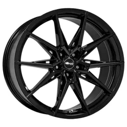 Brock B42 Black Gloss 8x18 ET 35 5/100 Alufelge Schwarz