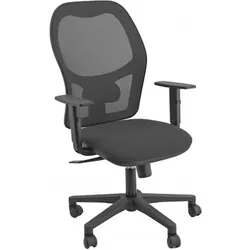 Unisit, Bürostuhl, HUBBLE HUVE Gepolsterter Sitz Mesh-Rückenlehne (42 - 54 cm)