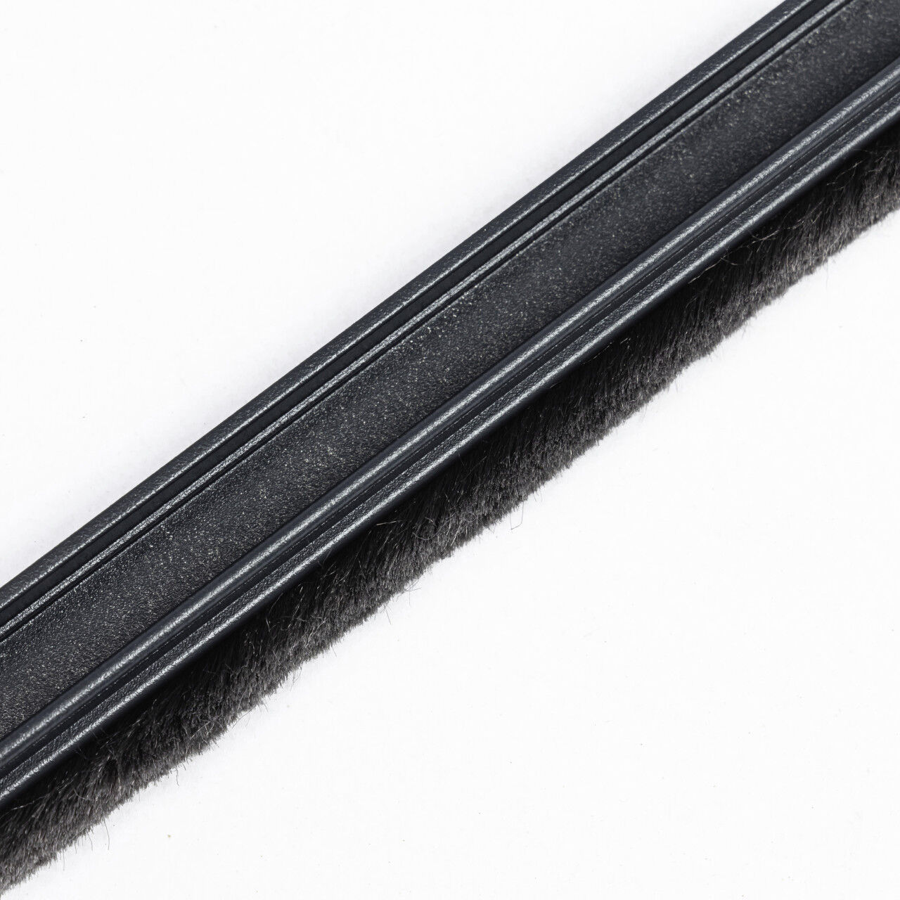 Telluria Zugluft Bürstenprofil inkl. Mitnehmer für Glasschiebewand SIN3630 schwarz