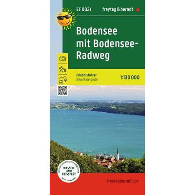 freytag & berndt Freizeitkarte Bodensee mit Bodensee-Radweg, Erlebnisführer 1:130.000, Sonstige von , KOMPASS Freytag & Berndt, 978-3-7079-2005-5