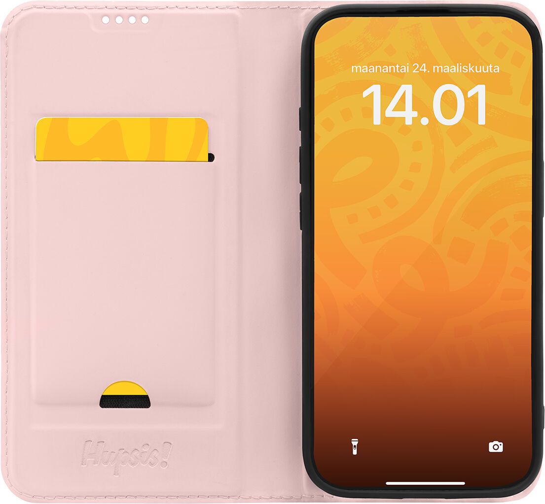 Google Pixel 9 / 9 Pro Hupsis Sutjakka Suojakotelo, Vaaleanpunainen