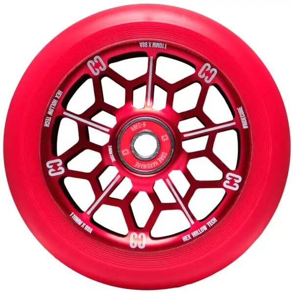 Stunt Scooter Rolle CORE Hex Hollow (110mm - Rot)