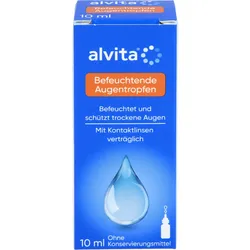 Alvita Befeuchtende Augentropfen 10 ML
