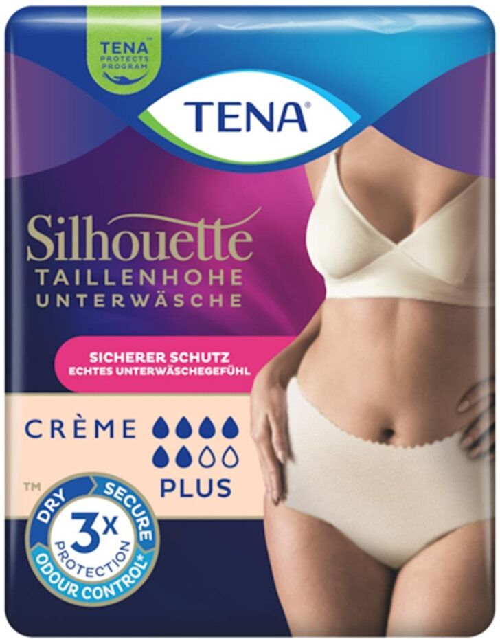 Tena Silhouette Plus L Creme Inkontinenz Pants