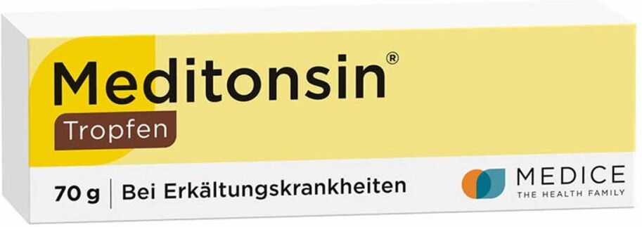 Meditonsin Tropfen bei ersten Anzeichen einer Erkältung