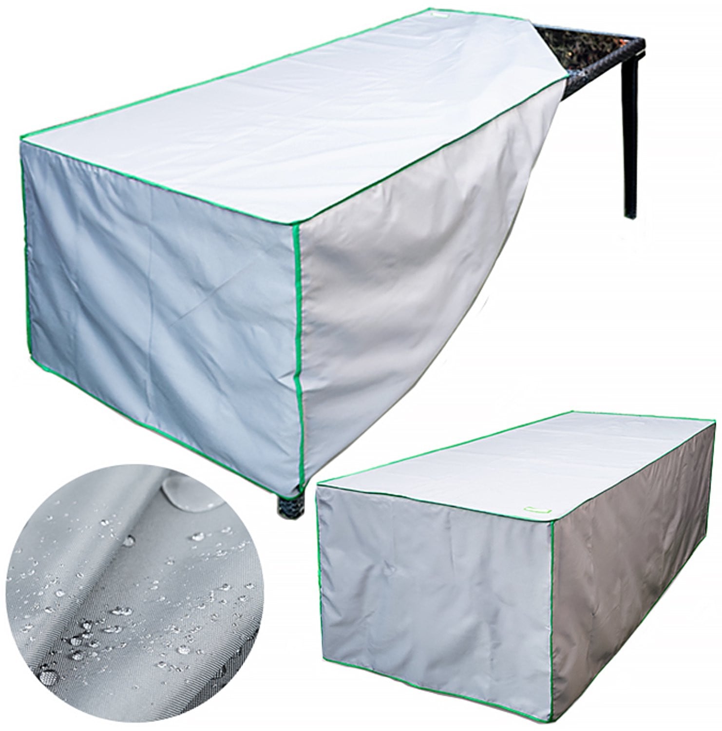Gardenpassion® Tafelhoes Grijs - Maat M - 100 x 100 x 75 cm