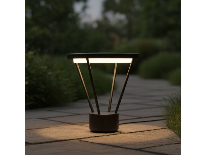 Design tuinlamp Virtus antraciet Lyora - 108320