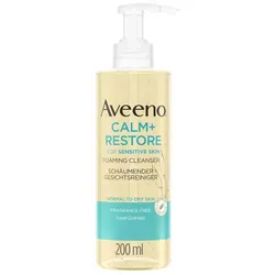 Aveeno CALM +RESTORE SCHÄUMENDER GESICHTSREINIGER 200 ml Flüssigseife