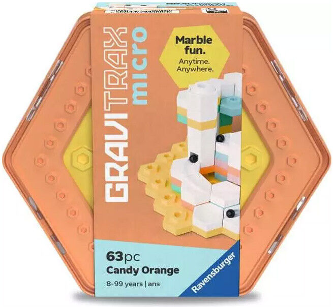 GraviTrax Micro Candy Orange 63 pcs - Ravensburger