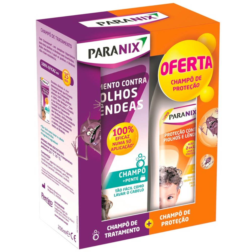 Paranix Champú de tratamiento para piojos y liendres