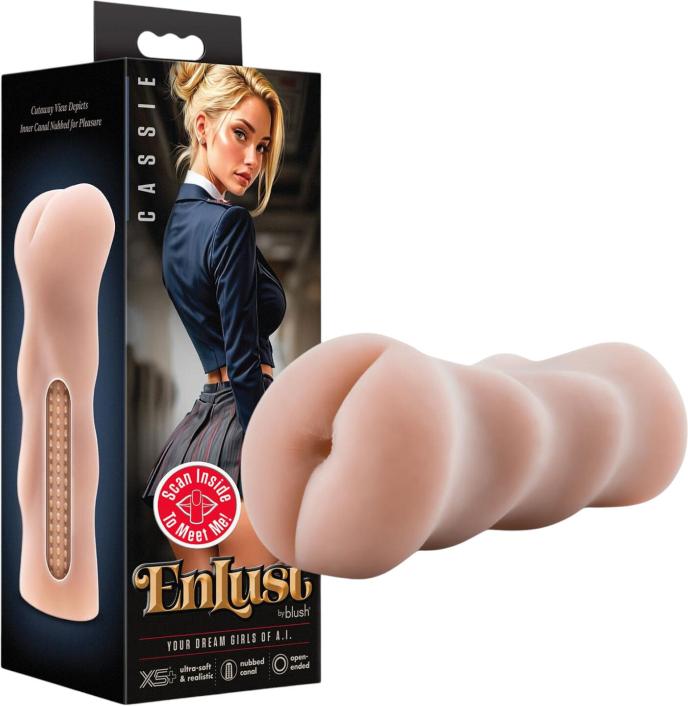 blush Enlust Cassie - AI-Enhanced Realistic Toy (Natural)