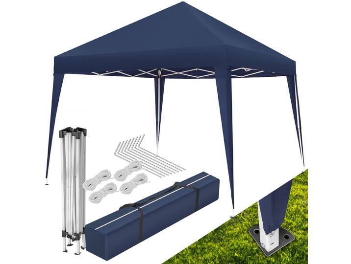 Tonnelle pliable Linosa 3x3m - bleu