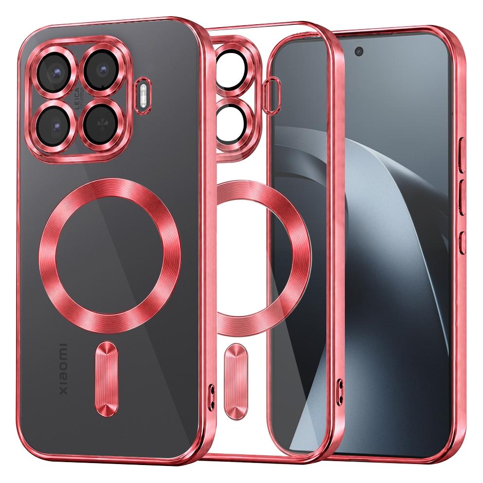 Techsuit - Luxury Crystal MagSafe - Xiaomi 17T Pro - Red (Xiaomi 17 Pro) (76520980)