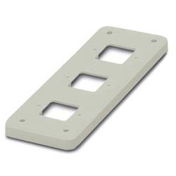 HC-B 24-ADP-3D 7-GY - Adapterplatte HC-B 24-ADP-3D 7-GY Phoenix Contact Inhalt: 10 St. 1661448
