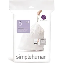 Simplehuman Müllsäcke 35 - 45 l Größe K 20 St.