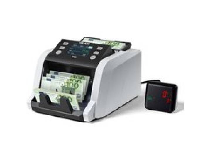 VEVOR geldtelmachine, 1200 bankbiljetten per minuut, geldtelmachine met waardetelling, UV/MG/IR/DD/DBL/HLF/CHN-detectie van vals geld, TFT-display, voor gemengde coupures van dollars en euro's.