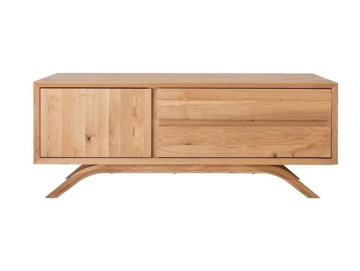 TV Board 120cm 'San Diego' Wildeiche geölt massiv