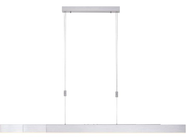 NEUHAUS PURE LED Pendelleuchte PURE Moto , silber (diamond), 3, H: 110cm, 1 Stk., Leuchten, e-SLIDE Funktion, CCT, dimmbar, Fernbedienung, LED Pendelleuchte