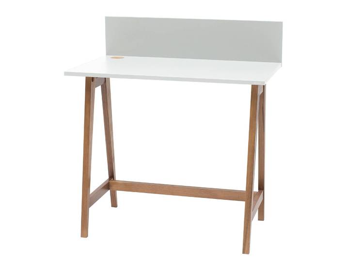 Bureau Ophelia 85cm Blanc/Blanc