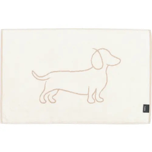 Cawo Badmat We love Dogs 50 x 80 cm natuur/beige