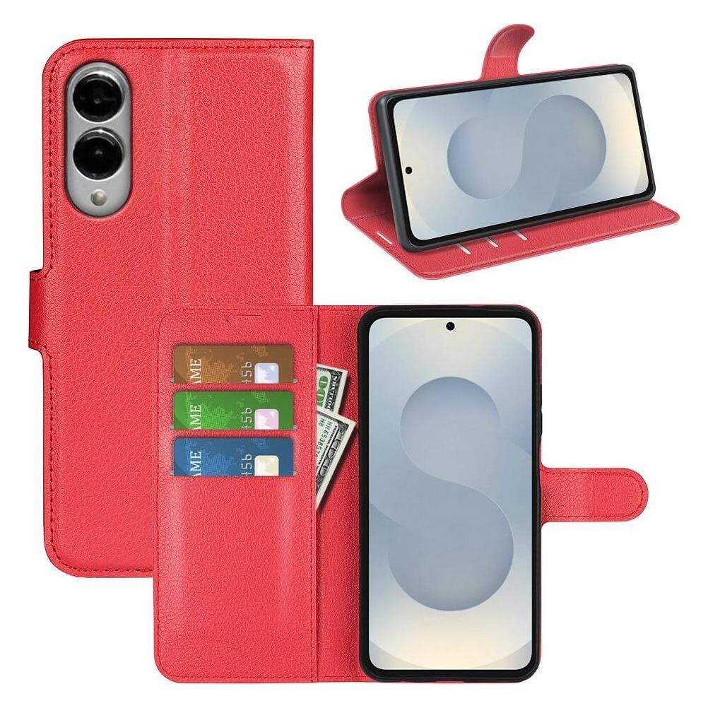 Cover-Discount Galaxy S25 Edge - Leder Etui Hülle (Samsung Galaxy S25 Edge) (58336968)