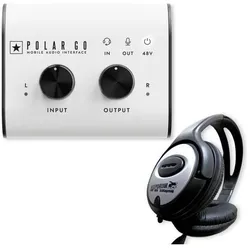 Blackstar Audio-Interface Polar GO mobiles Interface mit Kopfhörer (USB), Audio Interface, Weiss