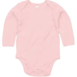 Babybugz Kinder Baby Body langarm Baby-Body BZ30 powder pink 0-3 Monate