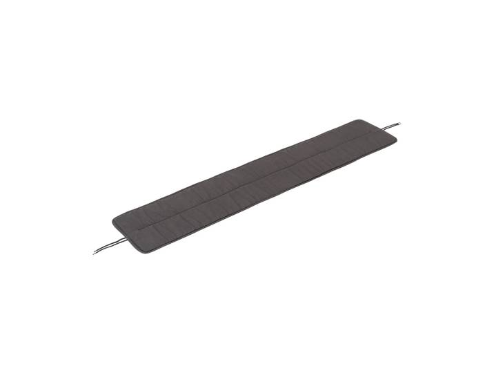 Muuto Coussin de banc Linear Steel 170x32,5 cm Dark grey