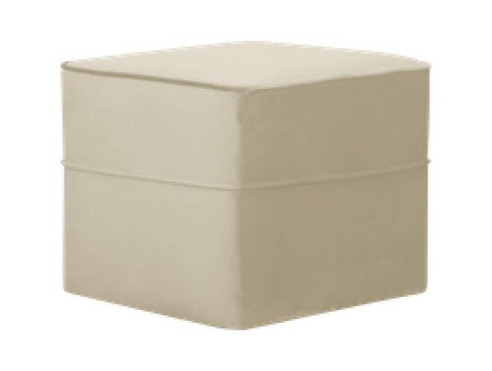Pouf carré velours Oscar