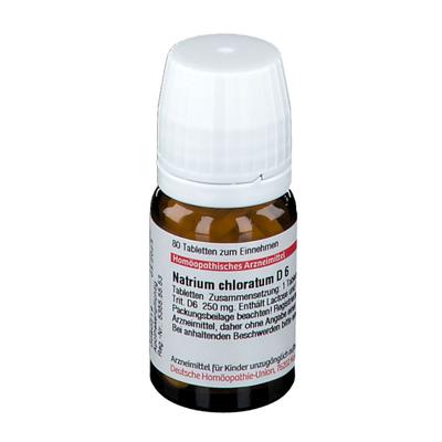 Natrium Chloratum D 6 Tabletten 80 St