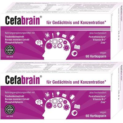Cefabrain Hartkapseln 2x 2x60 St