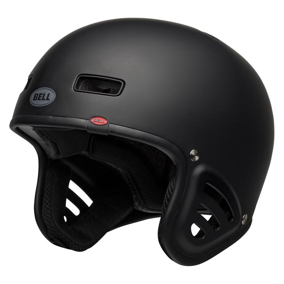 Bell Helm BMX Racket Matte Schwarze Grösse L (59-61,5 cm) (neu) (59 - 61.50 cm) (37625489)