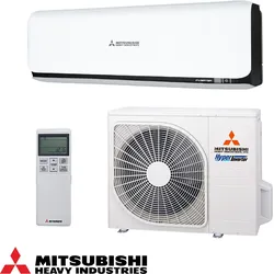 Mitsubishi Heavy Industries SRK50ZSX-WB + SRC50ZSX-W Inverter-Klimaanlage