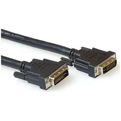 ACT AK3953 1.5m DVI-I DVI-I Schwarz Videokabel-Adapter (1.50 m), Videokabel, Schwarz