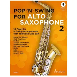 Schott Pop 'n' Swing For Alto Sax 2 - Notenbuch