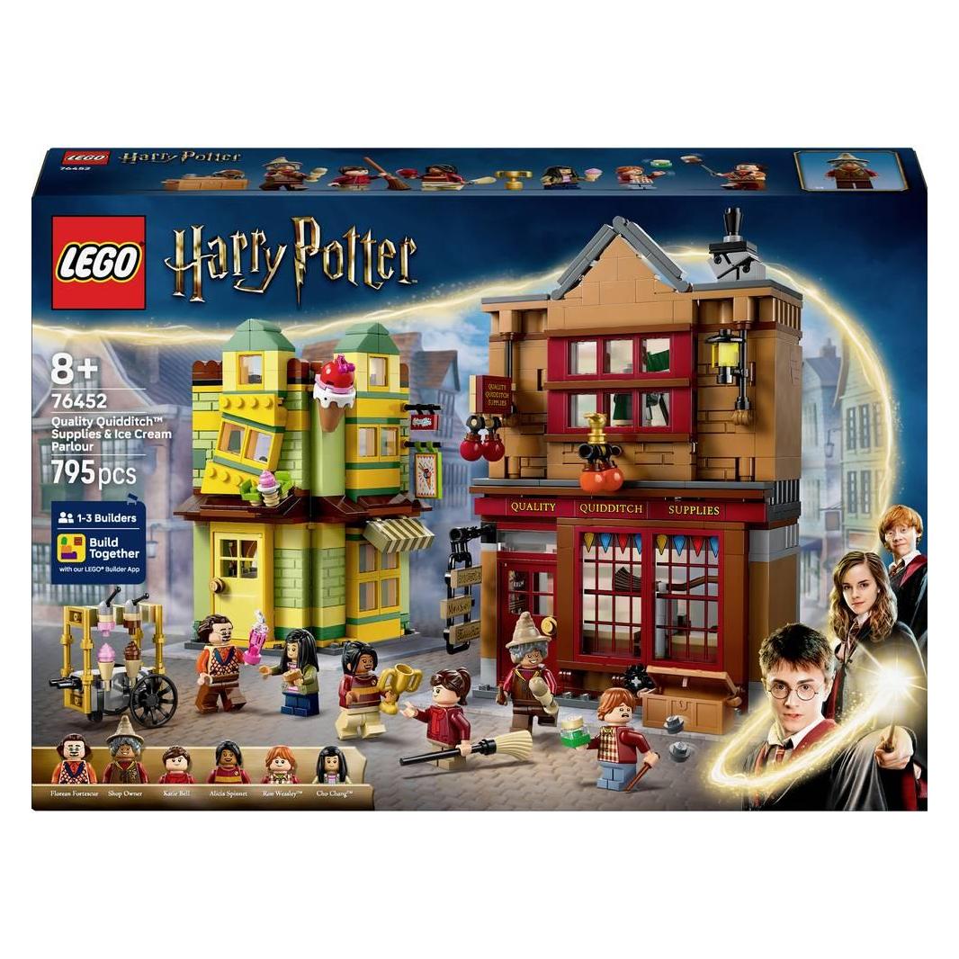 LEGO 76452 HARRY POTTER Qualität für Quidditch & Fortescues Eissalon (76452, LEGO Harry Potter) (76452)