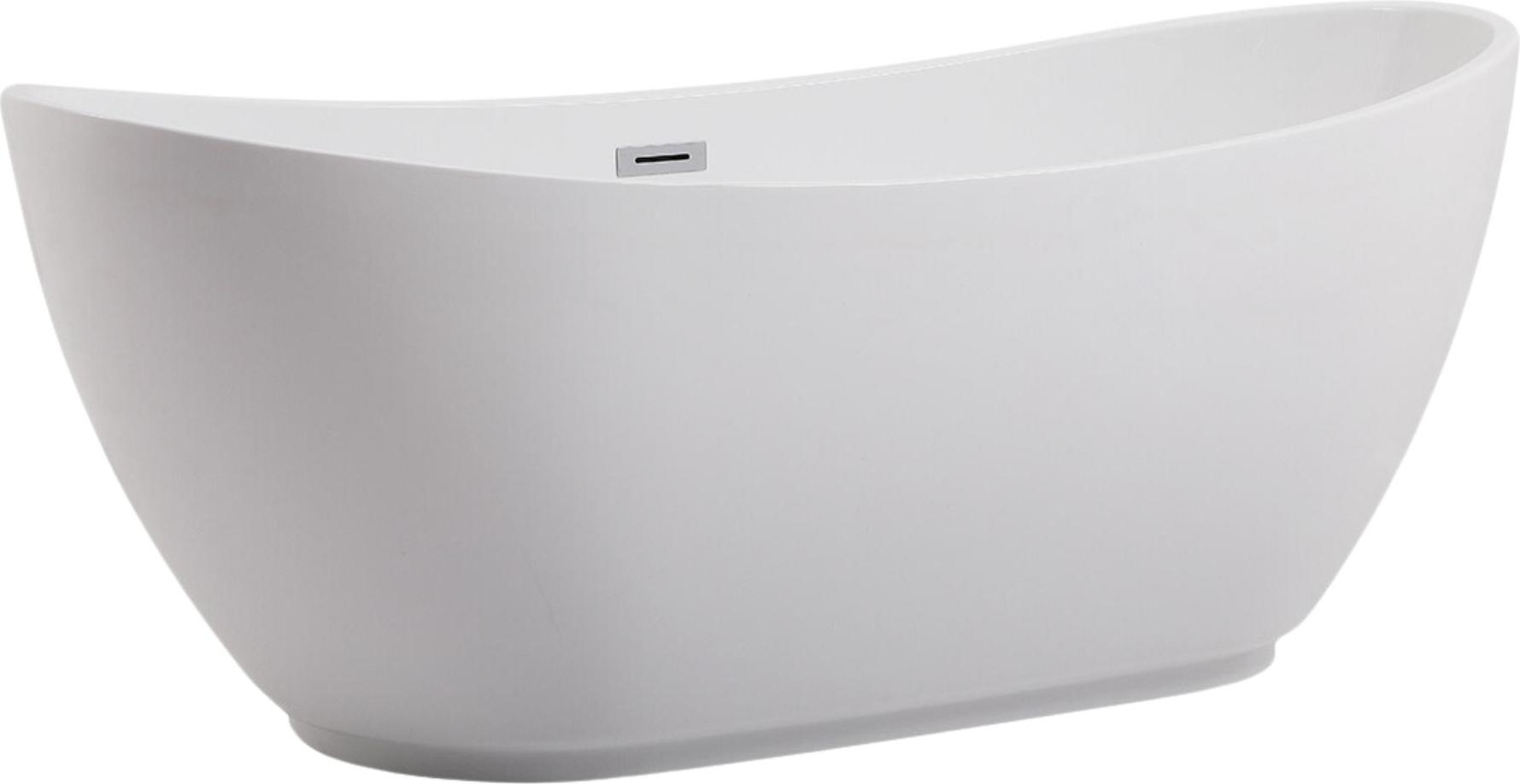 BALNEO Freistehende Badewanne PARMA 170 x 72 cm