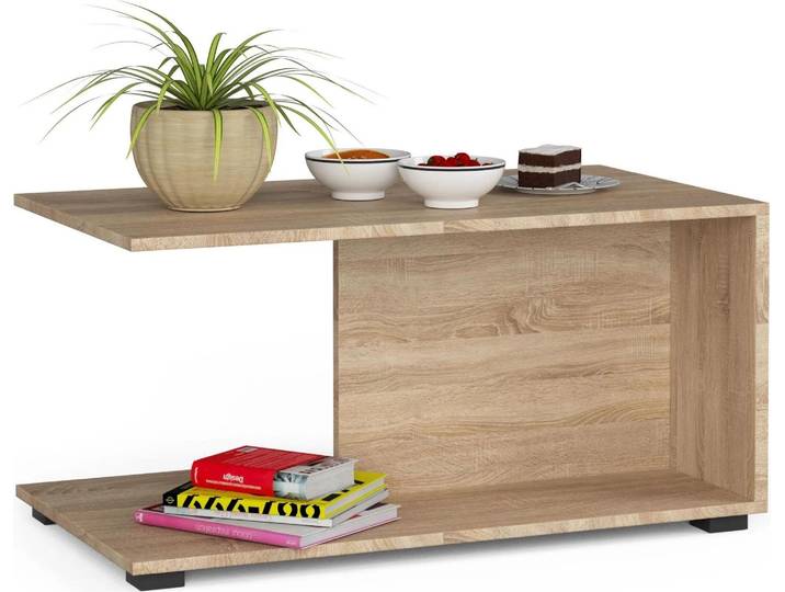 Akord Table Basse Margo Chêne Sonoma 90X50X45